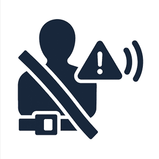 تشخیص کمربند ایمنی